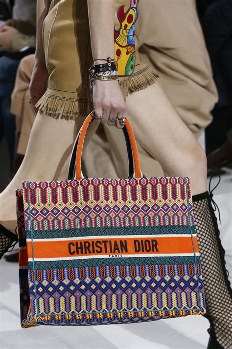 christian dior tote bag outfit|Christian Dior tote bag colorful.